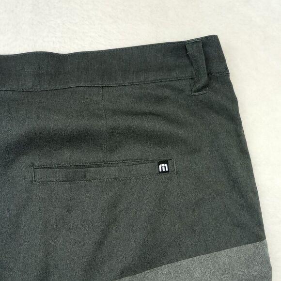 Travis Mathew Short Men 38 Gray 10" Golf Hybrid Board Performance Stretch 1MW203 - Picture 4 of 10